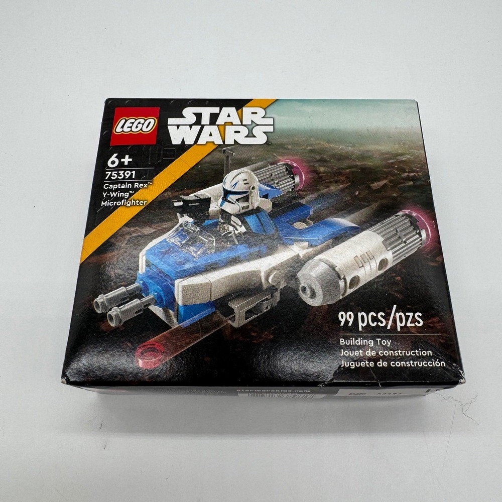 LEGO Star Wars Captain Rex Y-Wing Microfighter 75391 Building Set New Sealed